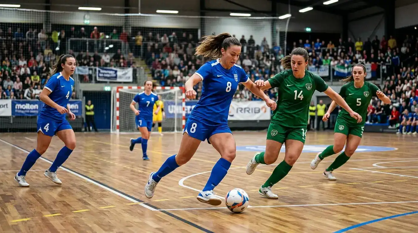 Жени играчки на FIFA Futsal Women's World Cup в действие