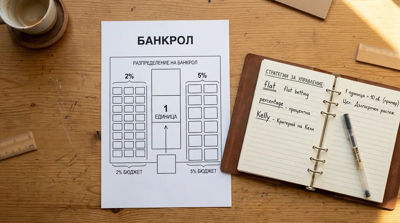 Разделение на банкрол на единици и процентен размер на залог