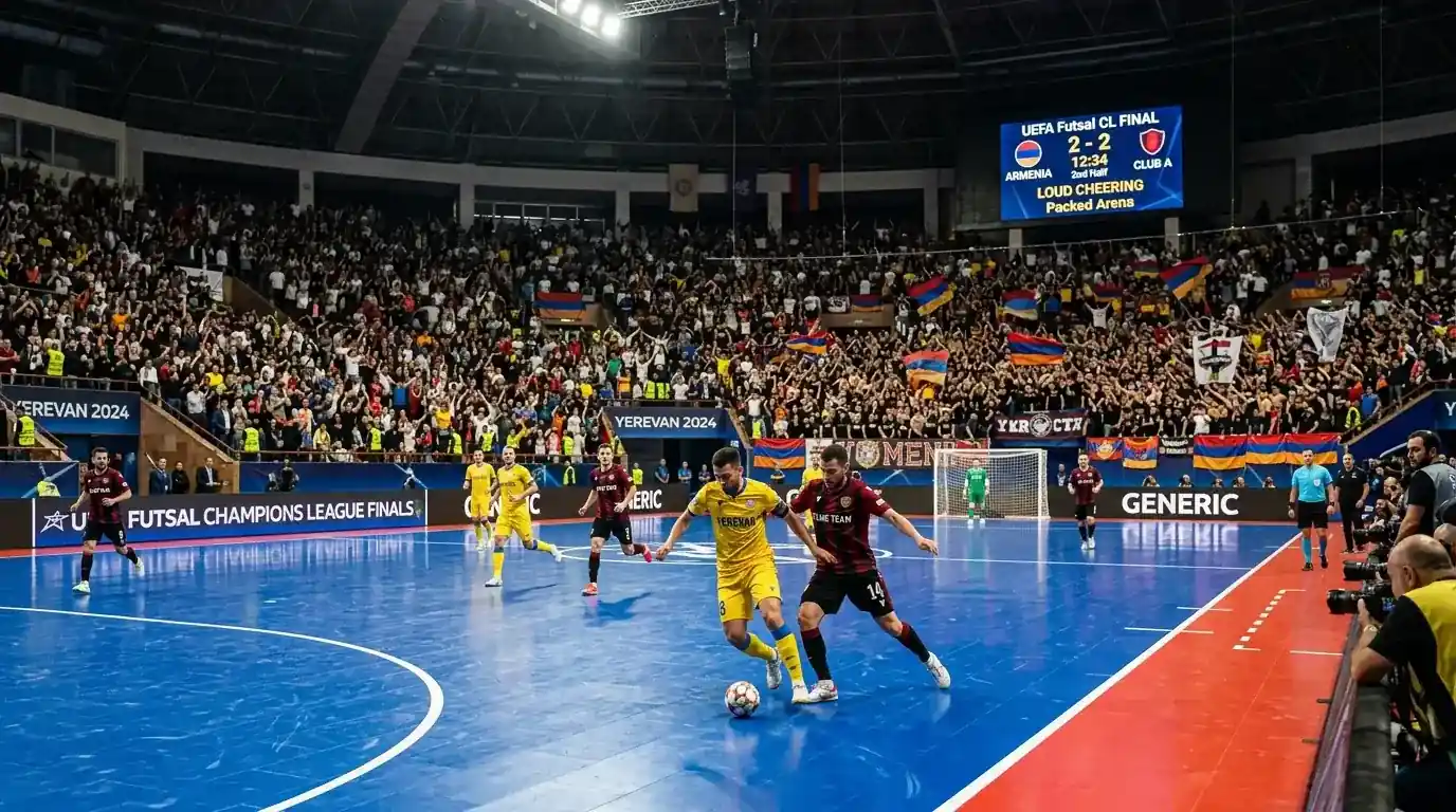 Финален турнир на UEFA Futsal Champions League в препълнена арена
